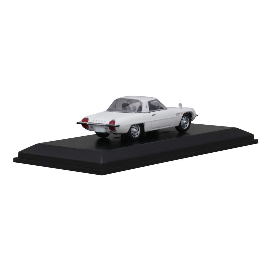 Kyosho Original 1/64 Mazda Cosmo Sport White Diecast Toy Car Miniature Model Limited Edition