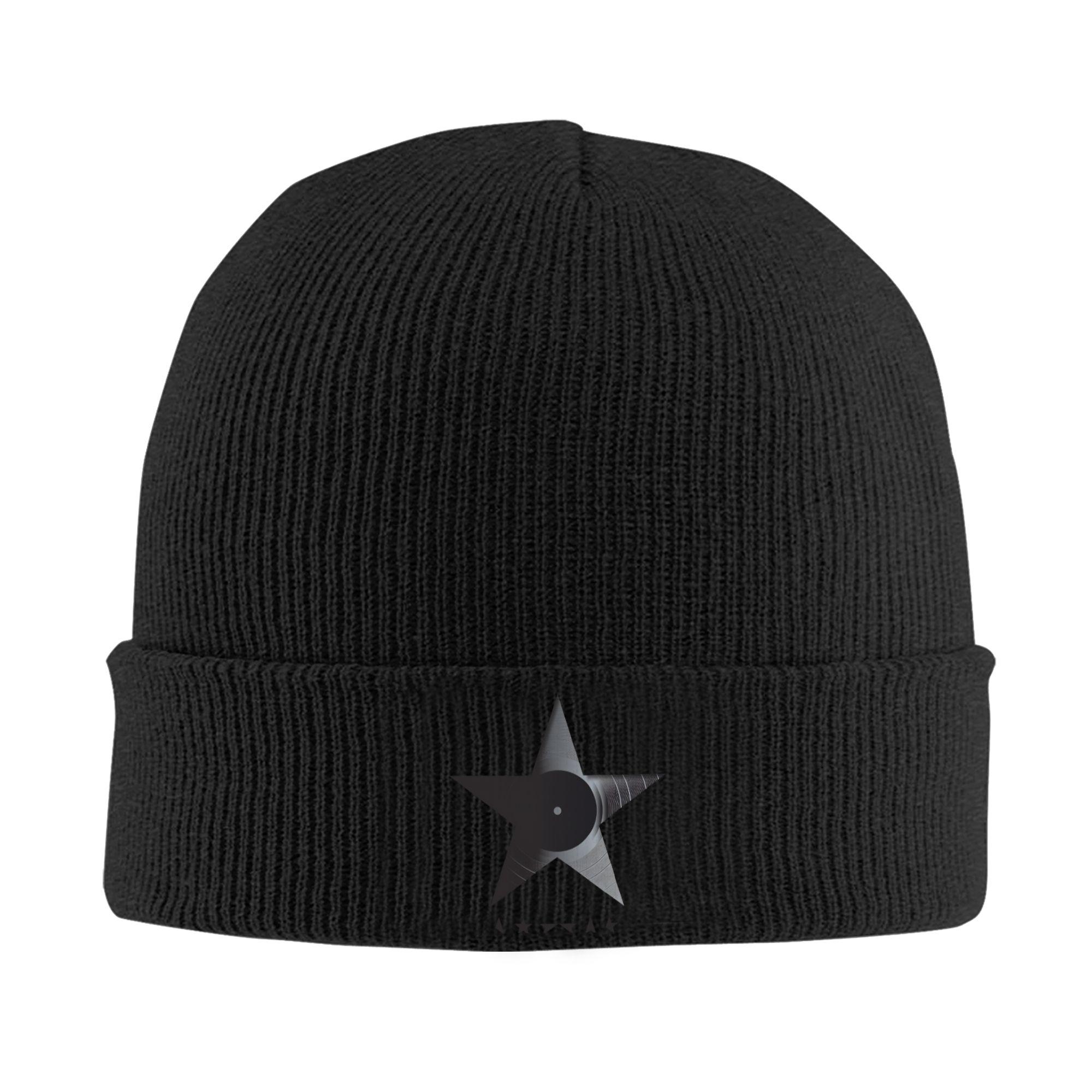Blackstar Рок Таро Шляпы Осень Зима Шапки Мода Дэвид Боуи Шапка Женская Мужская Акриловая Шапочка Череп One Size