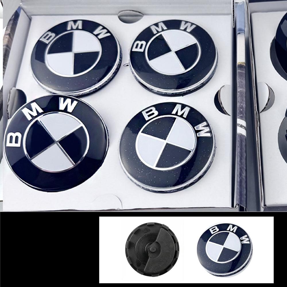 Hot For BMW M ABS 4Pcs 56mm 68mm Car Wheel Center Caps For Bmw M E46 E90 F10 F30 E87 F20 G20 E60 E39 E92 F11 F31 E61 F25 E36 X3 X5 Accessorie