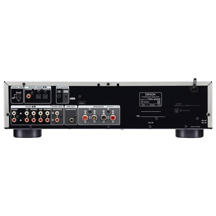 Denon PMA-600NE Bluetooth Integrated Amplifier - Premium Silver