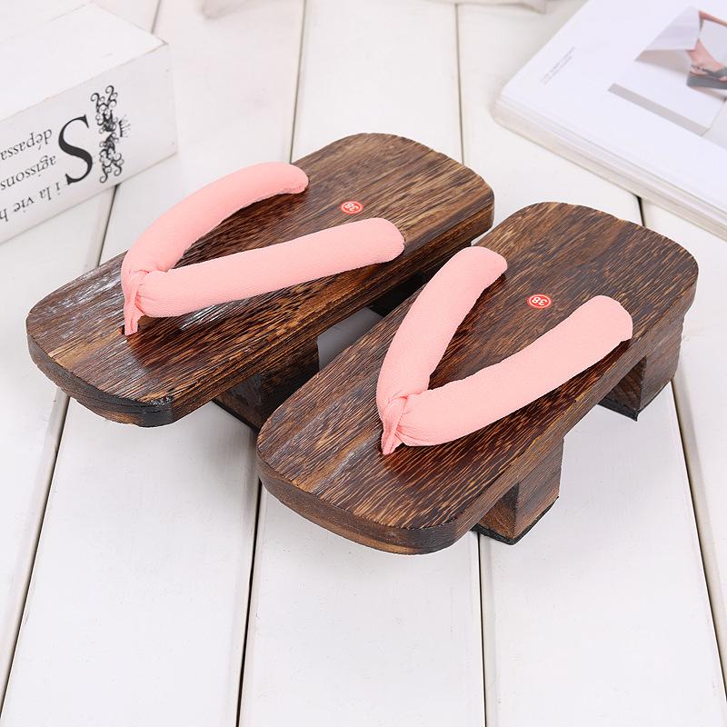 Mode Unisex Man Vrouw Paulownia Houten Japanse Traditionele Geta Klompen Man 2026 Ninja Cosplay Schoenen Slippers Buitensandalen 38-44