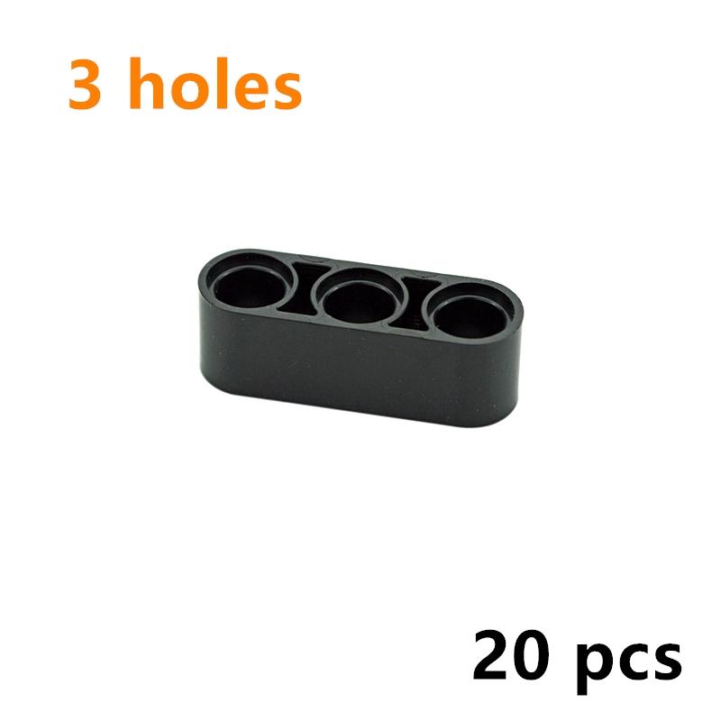 43857 32524 32316 Dickes Loch Arm Träger Hubarm Achse Auto Technische 1x2 1x7 1x5 Stein Kreatives MOC Baustein Kompatibles Spielzeug