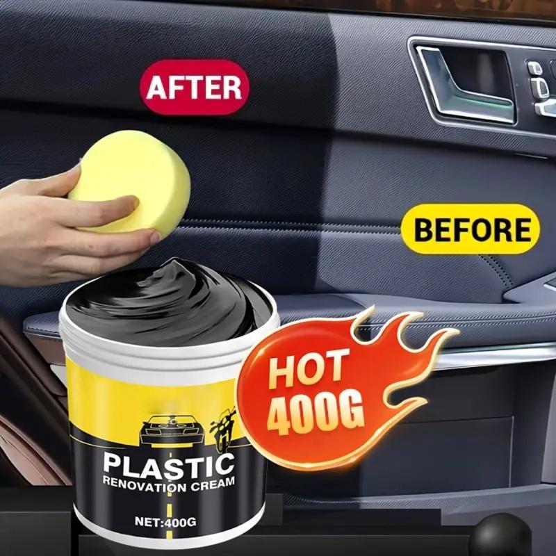 Plastic Restorer Easy To Use Long Lasting Refurbishment Coating Refurbish Paste for Car Plastic Parts