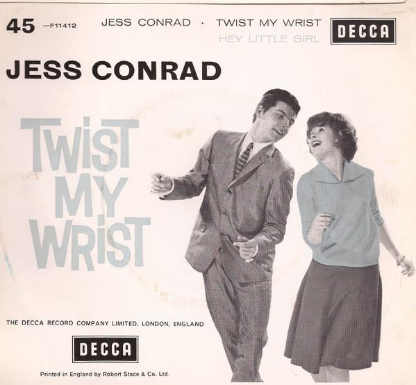 7inch Record JESS CONRAD - Hey Little Girl 45F11412 Decca 1961 UK Rock Used