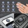 For VW Car Stickers Car-Styling Logo Interior Decorative Accessories For VW Golf 6 7 8 Touareg Passat Polo Jetta MK4 B6 GTI