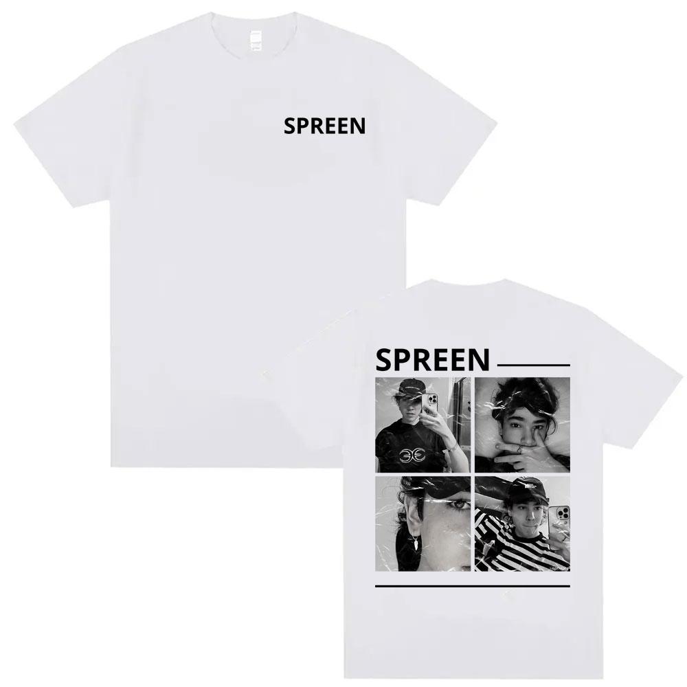Rapper Spreen Album Graphic Merch Tshirts Mens Women Fashion Vintage Short Sleeve Summer Casual 100 Cotton Oversized Tshirt
