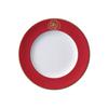 Piatto Noritake Aidan Oro 1 Pezzo Porcellana Rossa 24.5cm 97316/4941-1