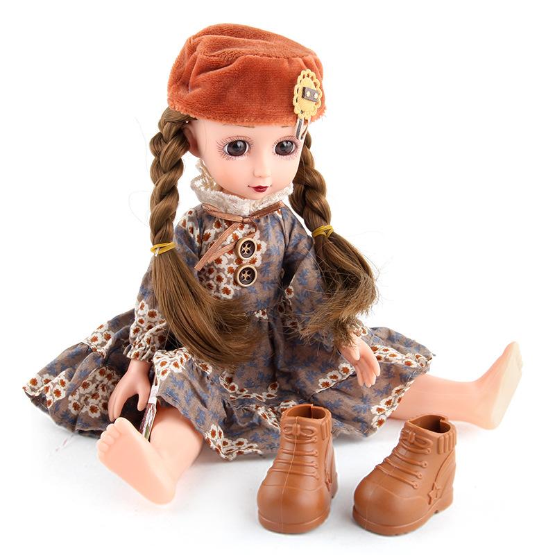 12 Inch Fat Child Doll Classic Version Play House Girl Toy New Gift Fashion Clothing Ornament
