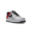 Nike Air Force 1 Premium 07 Jones Original Six Herren-Sneaker Silber Metallic-Silber Anthrazit-Varsity-Rot 315090-001