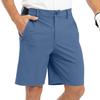 Herren Business Casual Golfer-Shorts Stretch Leichtgewichtige Sportshorts mit Taschen für Arbeit und Aktivitäten im Freien