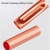 250pcs GT Copper Connecting Pipe Wire Joint Small Copper Tube Terminal Cable Lug Bootlace Ferrule Kit