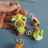 1-10PCS Capybara Crochet Doll Ornament Crochet Positive Energy Dolls Handmade Toy Desk Office Room Decoration Christmas Gifts