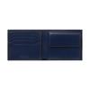 Montblanc Hexagonal White Star Calfskin Wallet Men Wallet Ink-Blue 131934