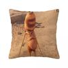 Marcus The Worm 70S Square Pillow Cases Cushion Covers Awesome Zipper Decor Throw Pillow Case Cover For Bed 45*45Cm