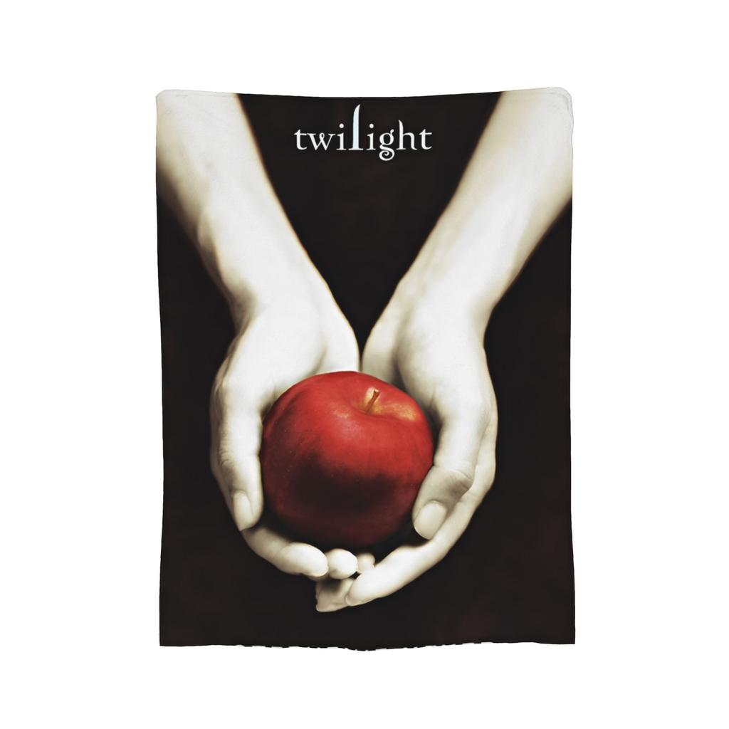 Twilight Blankets Flannel Printed  Portable Lightweight Thin Throw Blankets for Sofa Car Bedspread