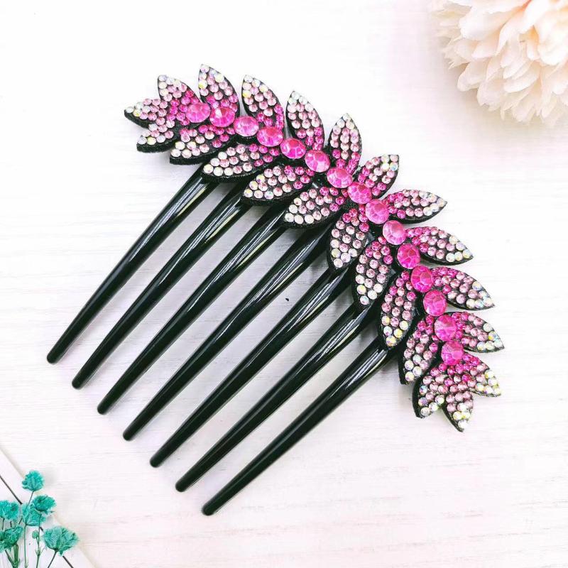 1PC Fashion Hair Comb Women Hairpin Rhinestone Hair Ornament Ladies Headwear Hair Accessories