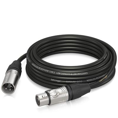 Behringer Microphone Cable XLR Male To XLR Female Gold Performance - - 10m/33ft - - GMC-1000