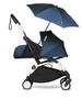 Stokke YOYO Accessory Navy Stroller Sunshade UPF Light Available In Various Easy (Official) Parasol, Blue, Accessory, Cover, 50+ Protection, Blocking,
