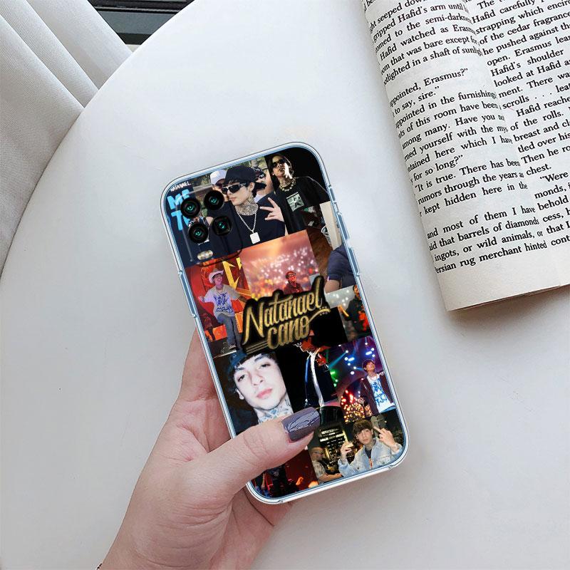 

Natanael Cano Transparent Phone Case for Motorola Moto G10 G20 G30 G31 G32 G34 G35 G41 G42 G50 G51 G52 G55 G60 G60S Motorola Moto G32