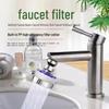 Kitchen Faucet Water-Saving Splash-Proof Filter Extender with PP Cotton Core