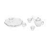 1:12   Tea Set Miniature Tea Cup Teapot Tray Decoration Kitchen Accessories
