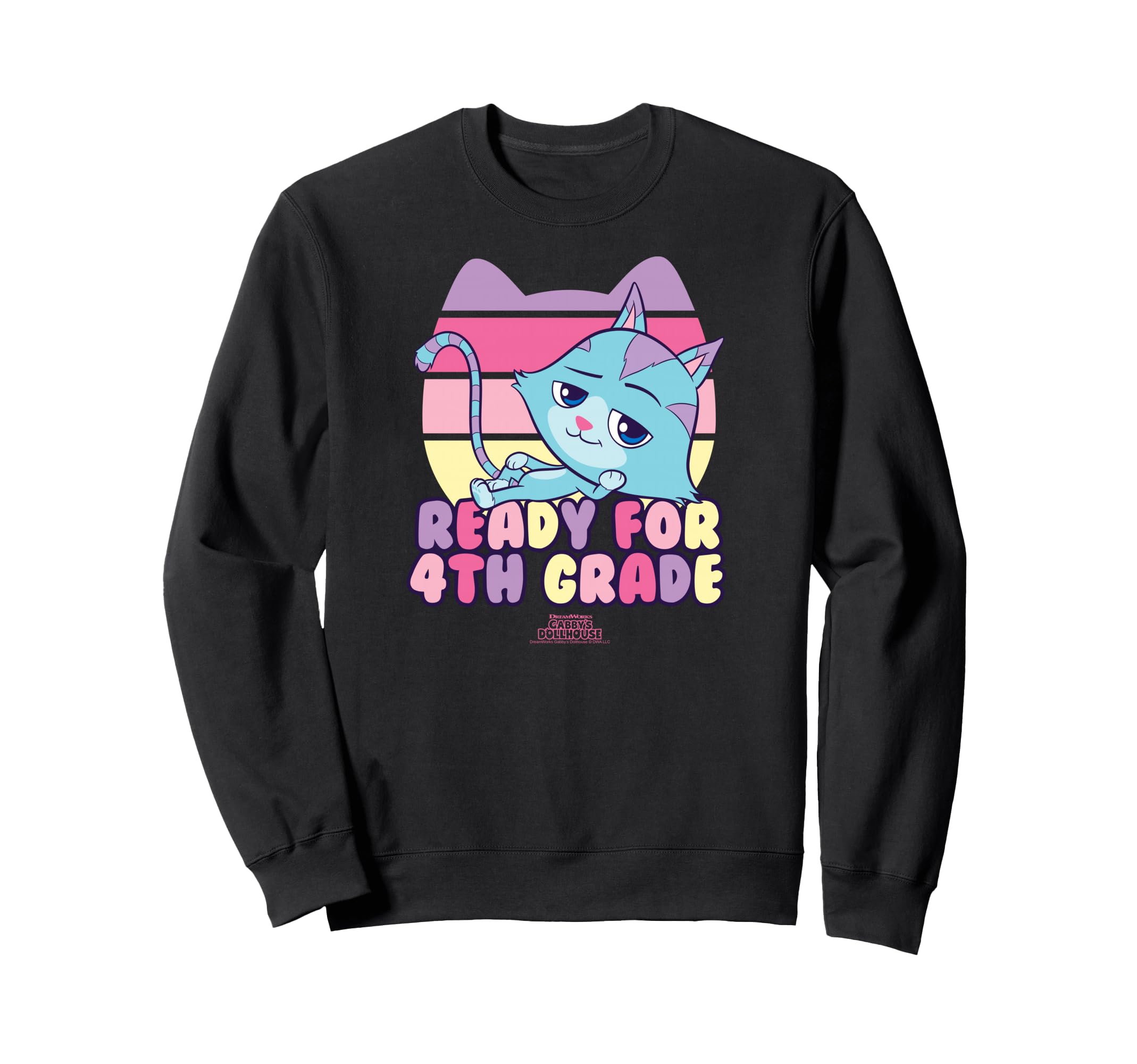 

DreamWorks Gabby s Dollhouse 4th Grade Cat Rat Sweatshirt
