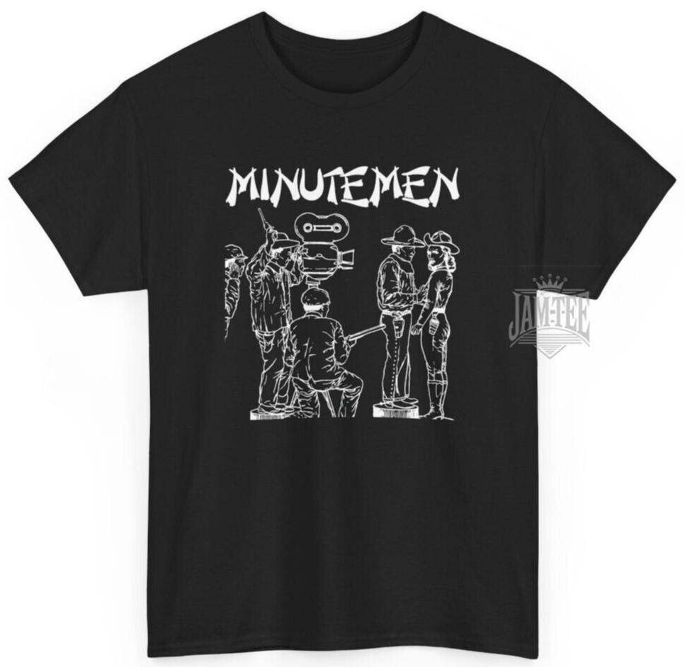 Minutemen T-Shirt, Music Band Rock Punk Folk Alternative Indie Unisex Tee