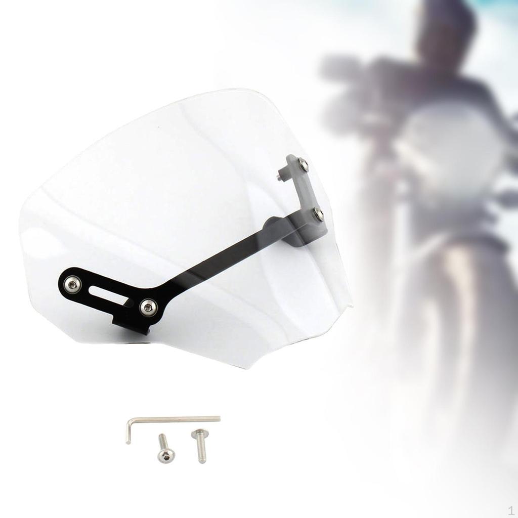 Front Windshield Visor Motorbike Accessory Easy to Install Multipurpose Fashion Utility Decor