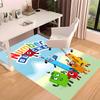 Tappeto Assorbente Lavabile Stampato Numberblocks, Tappetini Antiscivolo per Bagno, Tappeti da Cucina, Tappetino Yoga, Ingresso Soggiorno, Tappeti da Campeggio Picnic