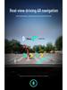 12" Android 8.1 Rearview Mirror Dash Cam with Dual Lens & 4G RAM AR Navigation.