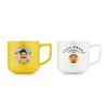 paul frank 350ml Cartoon Ceramic Mug Set (2-Pack)