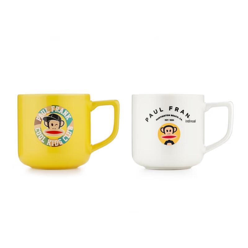 paul frank 350ml Cartoon Ceramic Mug Set (2-Pack)
