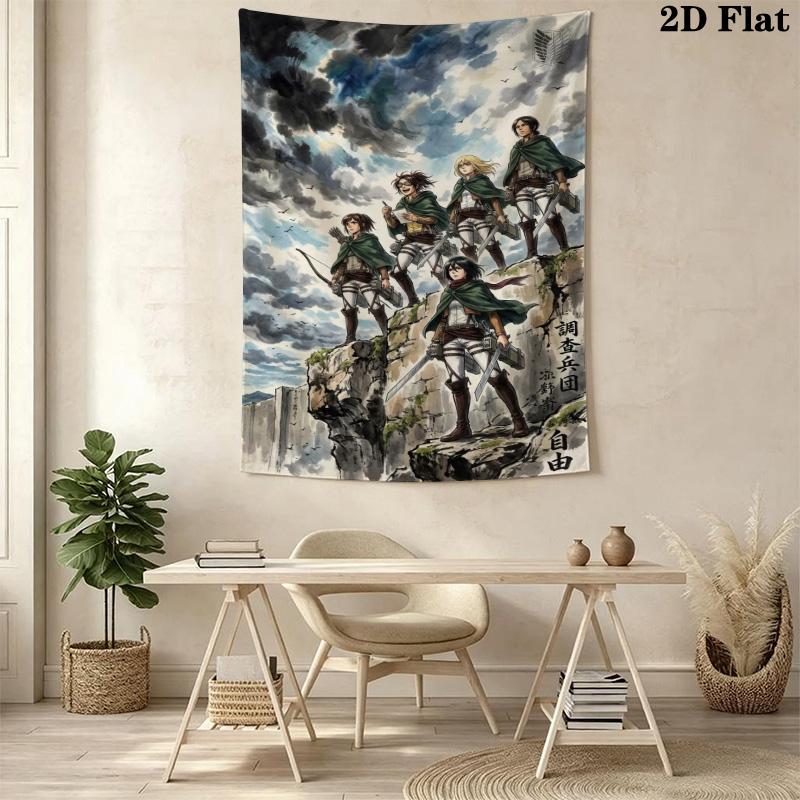 Dark Warrior Tapestry Bold Art Space Tapestry Background Cloth Wallmounted Work Of Art Home Decor Homestay Soft Decoration Tapestry