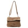 Casual canvas bag women's retro large-capacity messenger bag simple messenger bag fashion college student class bag tide