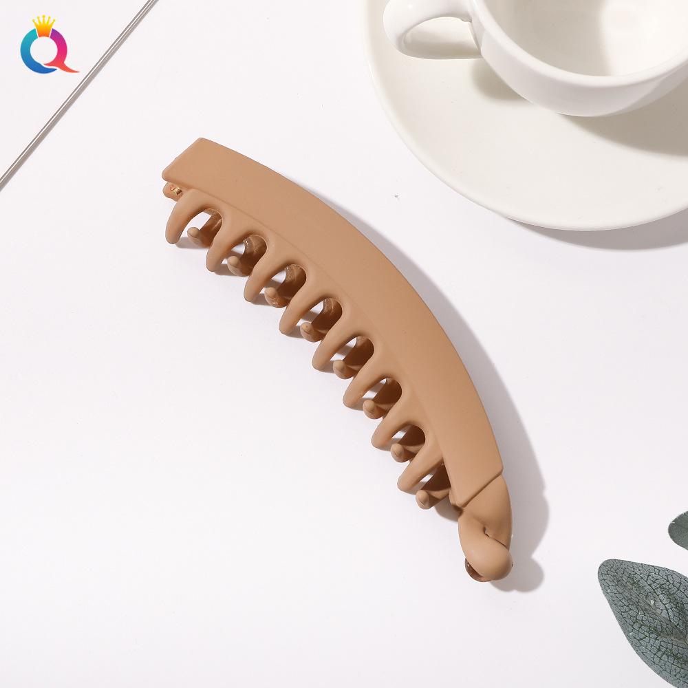Frosted Banana Clip Vertical Clip Back Hair Clip Twist Hair Pin Hair Clip Ponytail Clip Hair Accessories