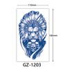 Herbal Tattoo Stickers, Juice Tattoo Stickers, Semi-Permanent English Letter Tattoo Stickers Tattoo