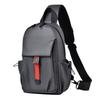 Trendy Waterproof Men's Chest Bag for Commuting and Leisure Travel - Fashionable Unisex Shoulder Messenger Bag