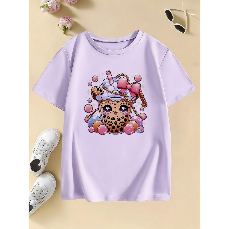 Children's T-shirt Trendy Mario Print Pure Cotton Loose Casual Round Neck Parent-child Short Sleeved 2026 Summer New Item