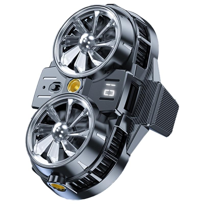 Phone Coolers, Cellphone Radiator with Double Semiconductor Cooling Chip,Back Clip Coolers Low Noise Radiator