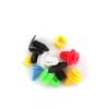 50/100/200pcs Auto Fastener Clips Vehicle Retainer Rivet Door Panel Fender Liner Bumper Fender Trim Plastic Mixed Car Clips