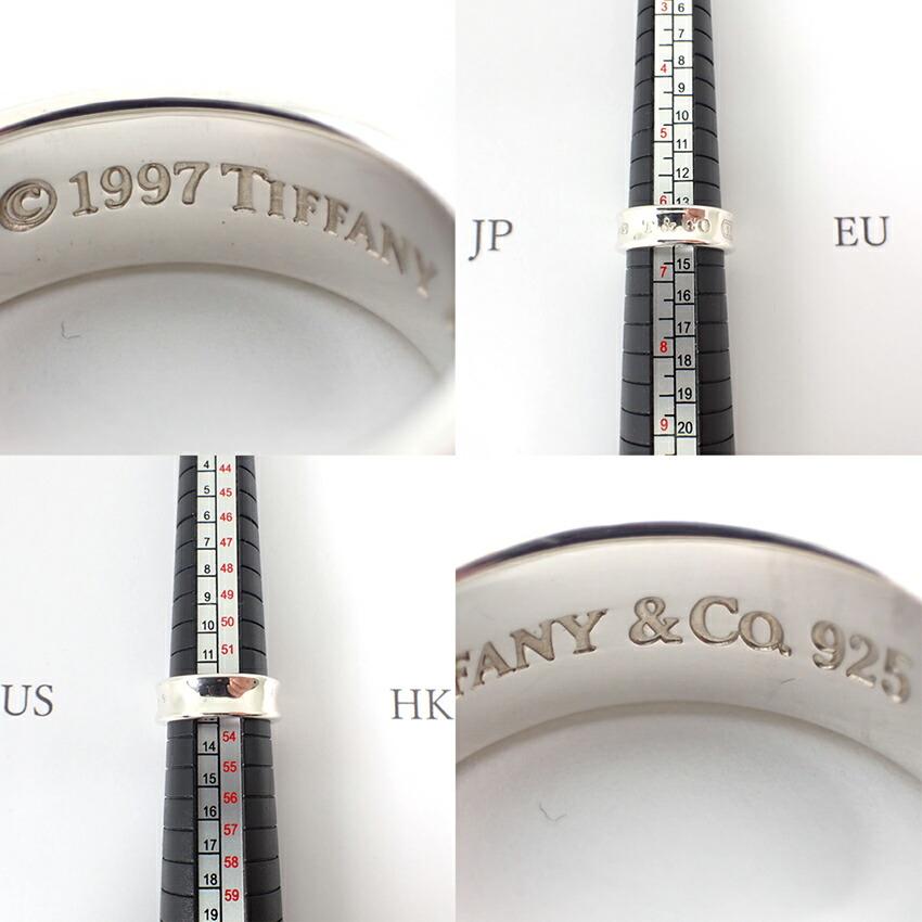 [Used] TIFFANY/Tiffany 925 1837 Ring/No. 13/g410-24