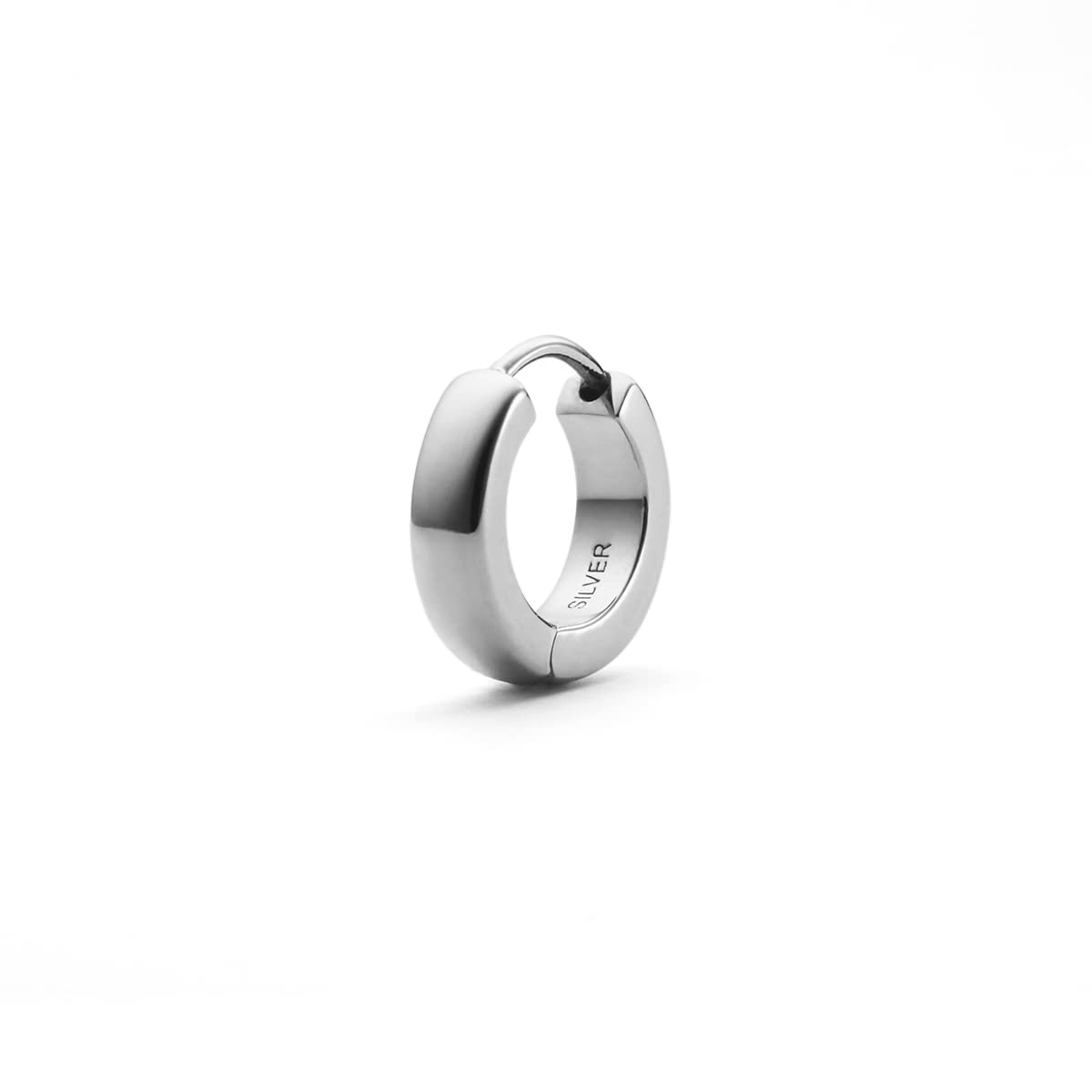 

Silver hoop ear 112144350905 [4℃HOMME+] earrings/single