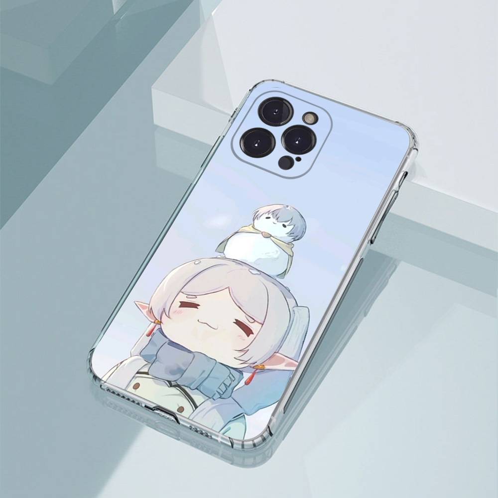 S-Sousou No F-Frieren Phone Case For iPhone12,16,11,14,13,17,15 Plus,Pro,Max,Plus,Transparent Cover