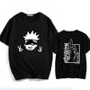 Japanese Jujutsu Kaisen Gojo Anime T-shirt Unisex Manga Gojo Satoru Graphic T Shirts Short Sleeve Tee Y2k T-shirts Summer Tops