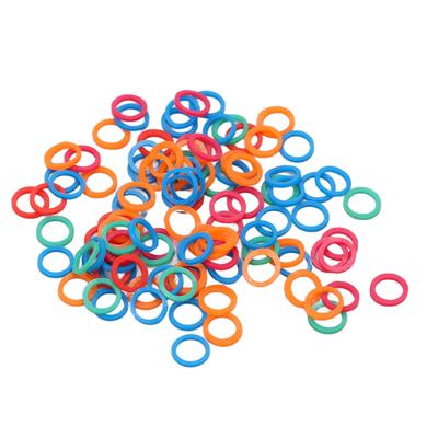 14 Inch 3.5 Ounces Color Elastic Rubber Band Color Dental Orthodontic Pet Grooming Elastic Rubber