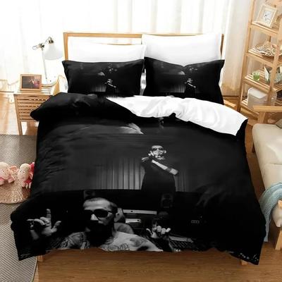 Hajime, Pt. 3 Miyagi & Endgame Printed Bed Set Duvet Cover Pillowcase Bedding Set Linen Sheet Quilt Cover Full Queen King Size