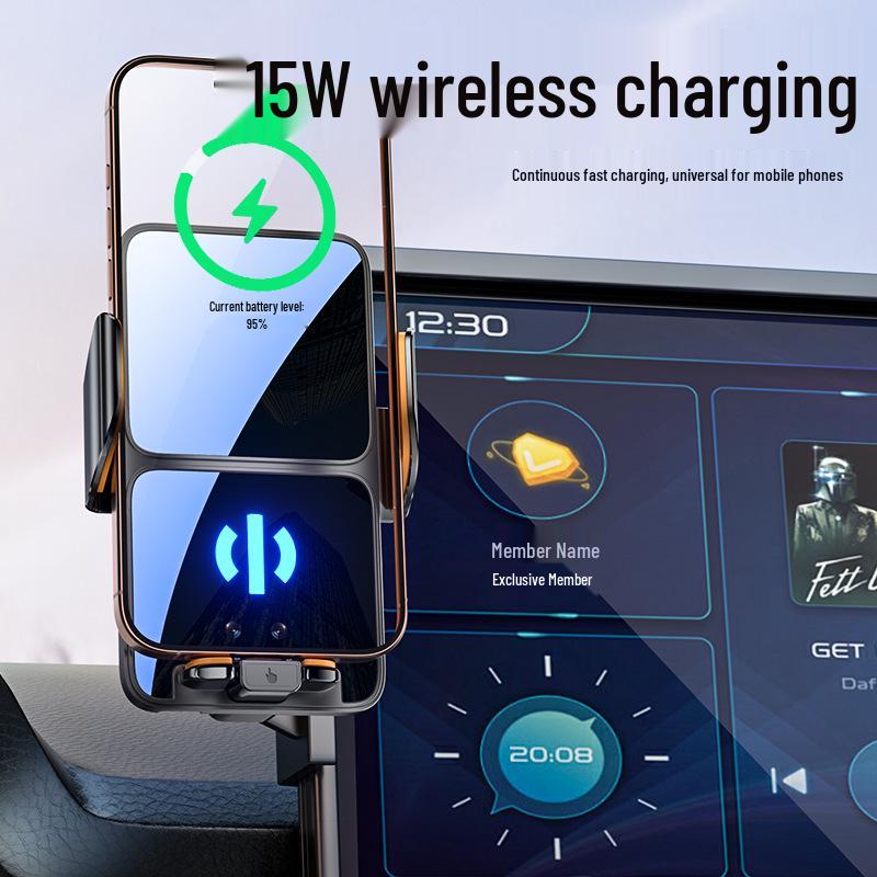 HiPhi Y/Z Car Phone Mount: Premium Screen Navigation Bracket for Interior Upgrades