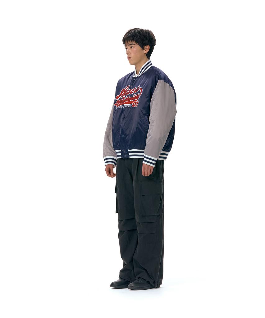 Ames-Worldwide Ames Stadium Jacket Navy (Am2Esuj240A)
