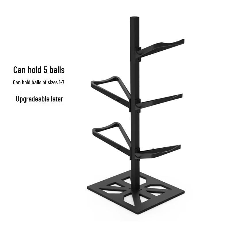 

Wall-Mounted Basketball Storage Rack