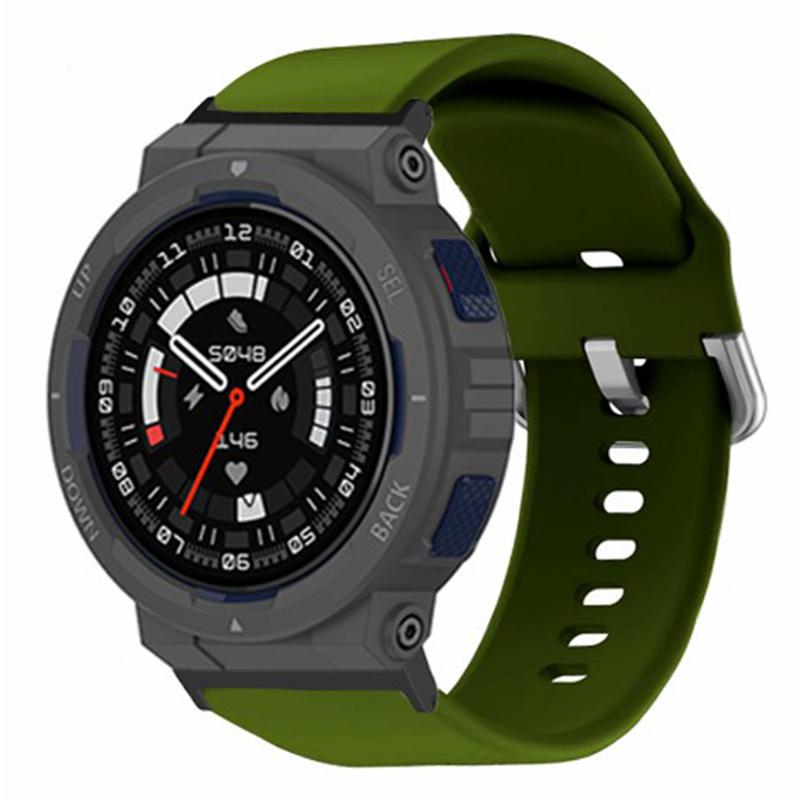 

Для Huami Amazfit Active Edge A2212 Ремінець для годинника Силіконовий Дихаючий Ремінець для годинника Заміна Light Blue
